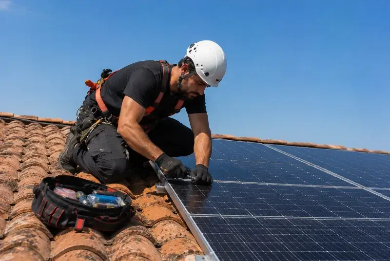 Maintenance et monitoring de panneaux solaires à Solliès-Ville